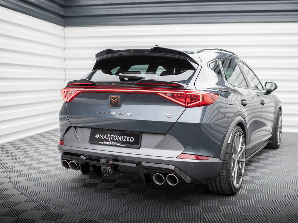 Maxton Design Rear Valance V.3 + Exhaust Ends Imitation Cupra Formentor Mk1 Facelift