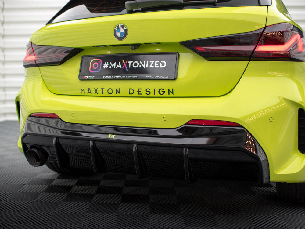 Maxton Design Rear Valance V.3 BMW 1 F40 M-Pack (Single exhaust version on one side)