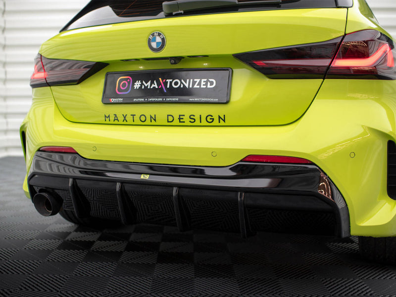 Maxton Design Rear Valance V.3 BMW 1 F40 M-Pack (Single exhaust version on one side)