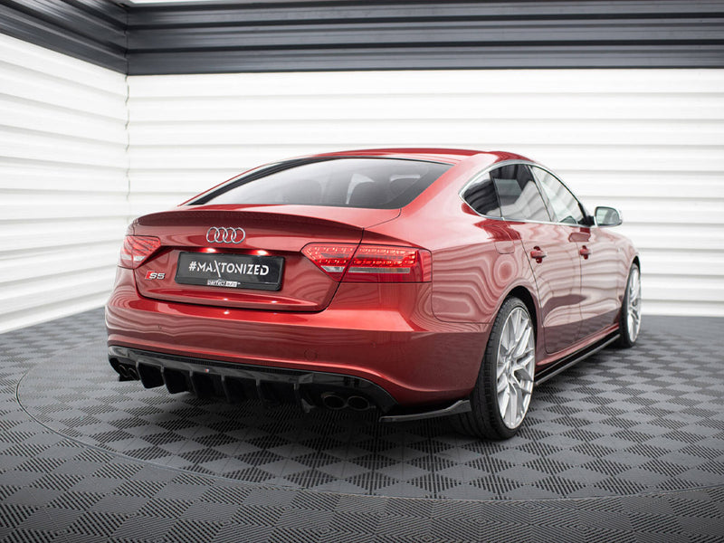 Maxton Design Rear Side Splitters Audi S5 / A5 S-Line Sportback 8T