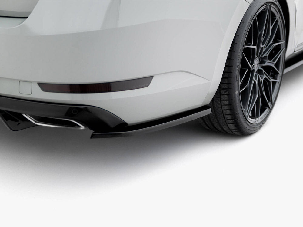 Maxton Design Rear Side Splitters V.3 Skoda Superb Liftback / Combi Mk3