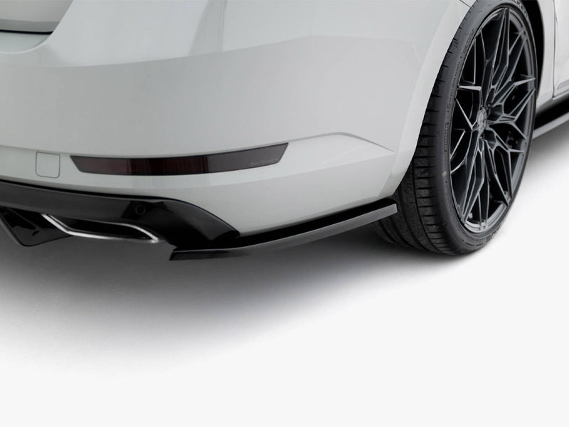 Maxton Design Rear Side Splitters V.3 Skoda Superb Liftback / Combi Mk3