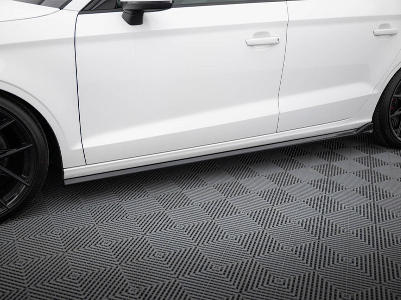 Maxton Design Side Skirts Diffusers Audi A3 Sedan 8V Facelift