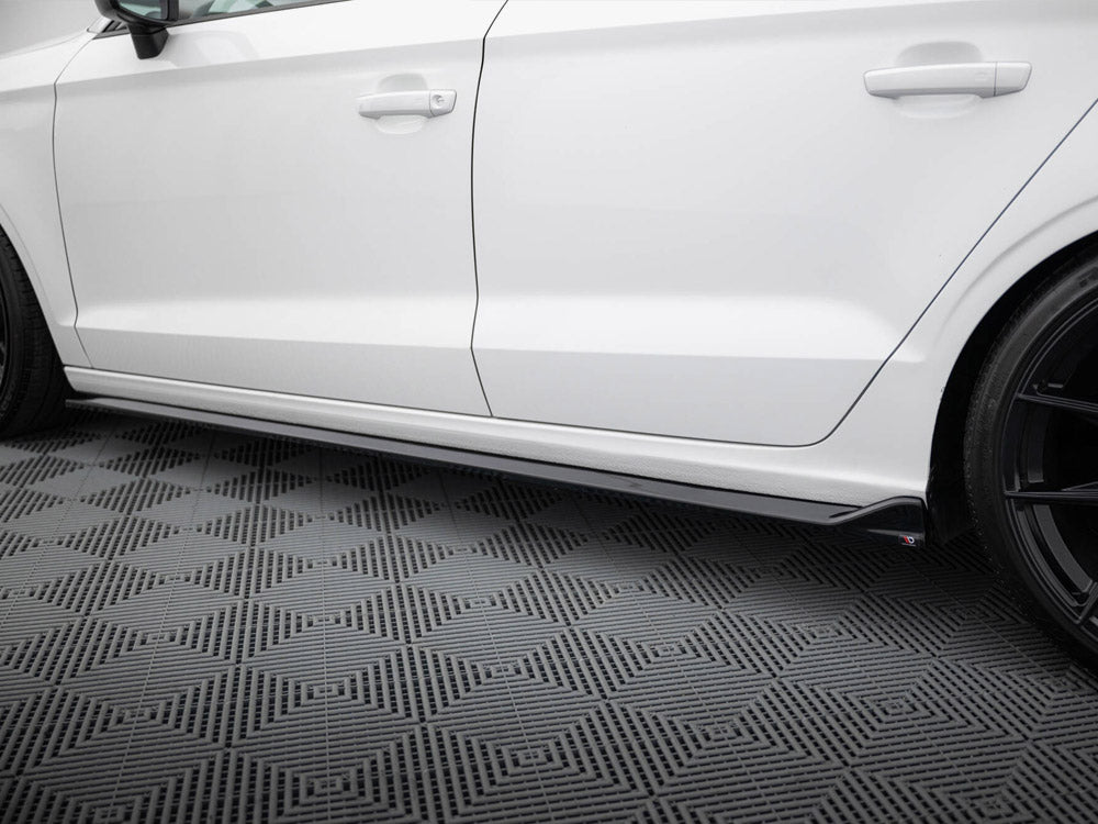 Maxton Design Side Skirts Diffusers Audi A3 Sedan 8V Facelift