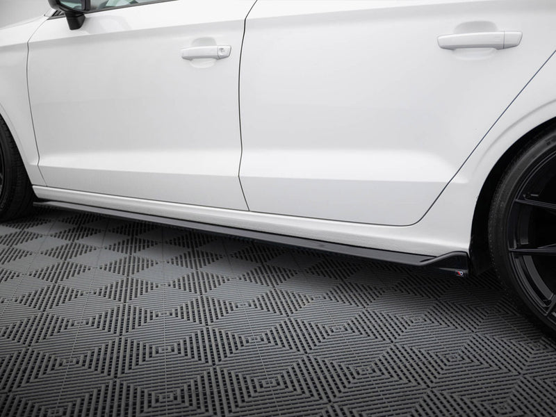 Maxton Design Side Skirts Diffusers Audi A3 Sedan 8V Facelift