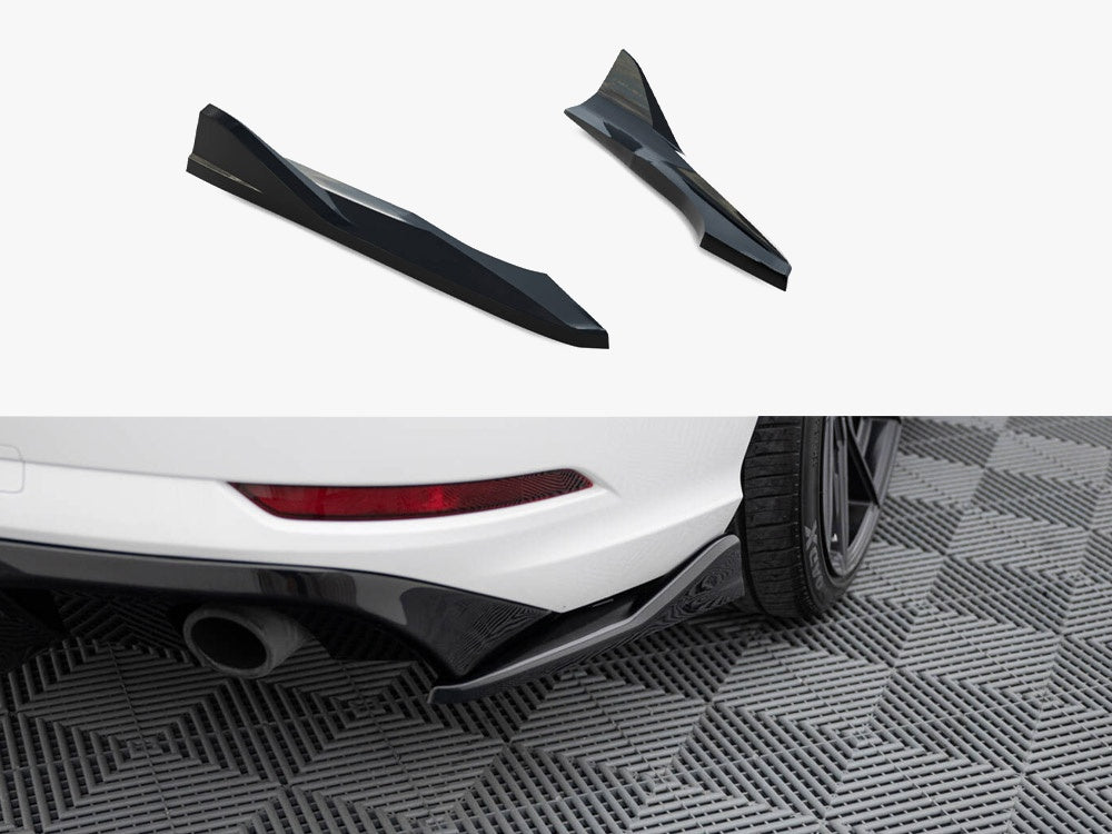 Maxton Design Rear Side Splitters V.2 Audi A3 Sedan 8V Facelift