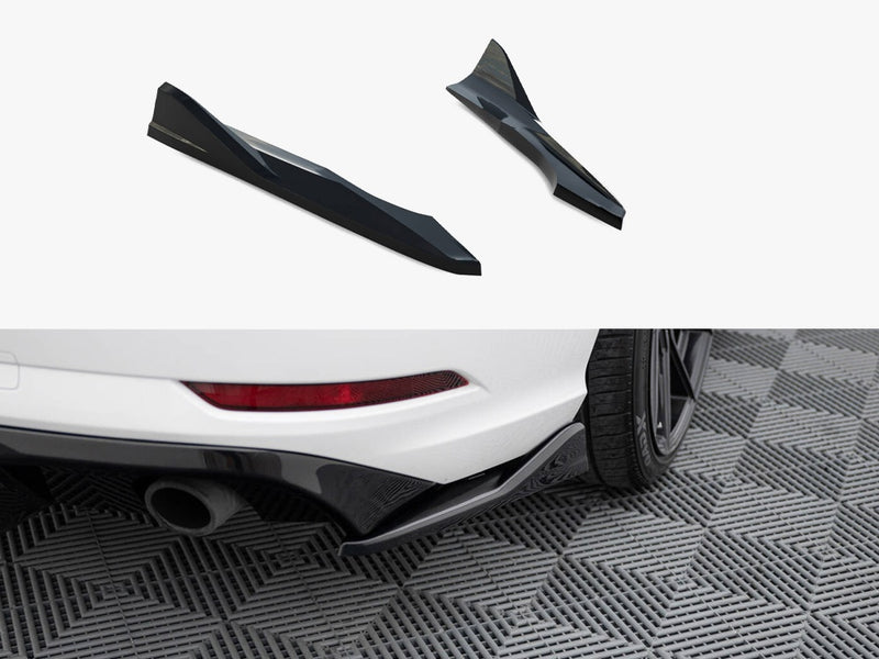 Maxton Design Rear Side Splitters V.2 Audi A3 Sedan 8V Facelift