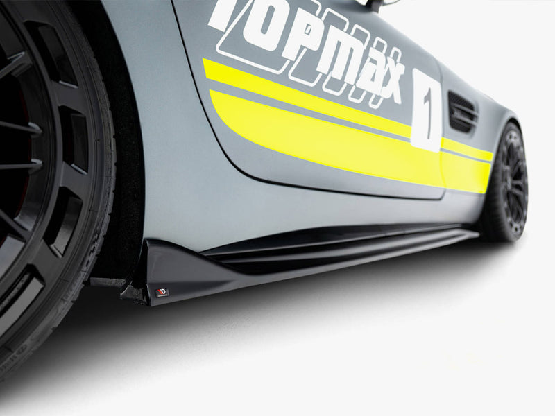 Maxton Design Side Skirts Diffusers Mercedes-AMG GT C C190 Facelift
