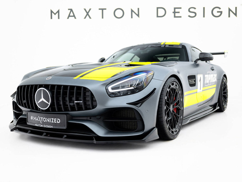 Maxton Design Front Splitter Mercedes-AMG GT C C190 Facelift