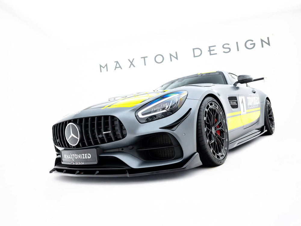 Maxton Design Front Splitter Mercedes-AMG GT C C190 Facelift