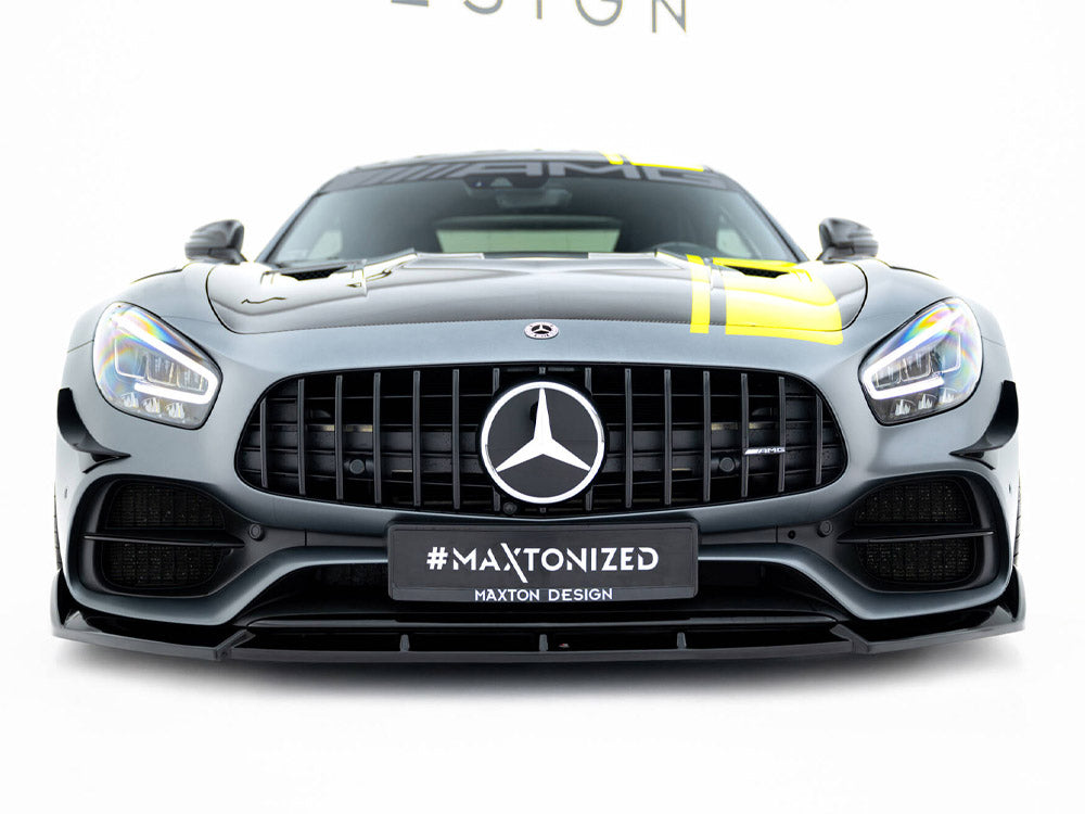 Maxton Design Front Splitter Mercedes-AMG GT C C190 Facelift
