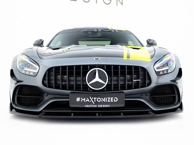 Maxton Design Front Splitter Mercedes-AMG GT C C190 Facelift
