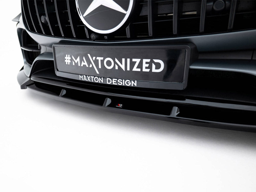 Maxton Design Front Splitter Mercedes-AMG GT C C190 Facelift