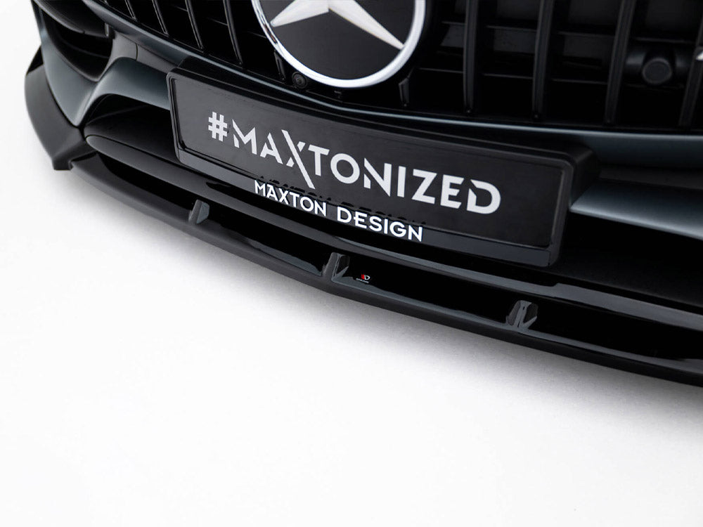 Maxton Design Front Splitter Mercedes-AMG GT C C190 Facelift