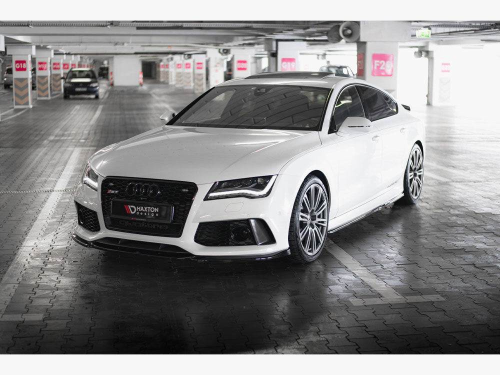 Maxton Design Front Splitter V.3 Audi RS7 C7
