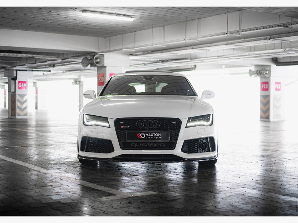 Maxton Design Front Splitter V.3 Audi RS7 C7