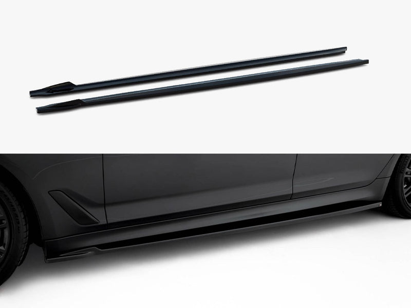 Maxton Design Side Skirt Diffusers V.2 BMW M550i / M550d Sedan / Touring G30 / G30 Facelift