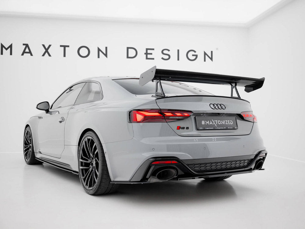 Maxton Design Carbon Spoiler With Upper Swan Mounting Audi A5 / A5 S-Line / S5 / RS5 Coupe F5 / F5 Facelift