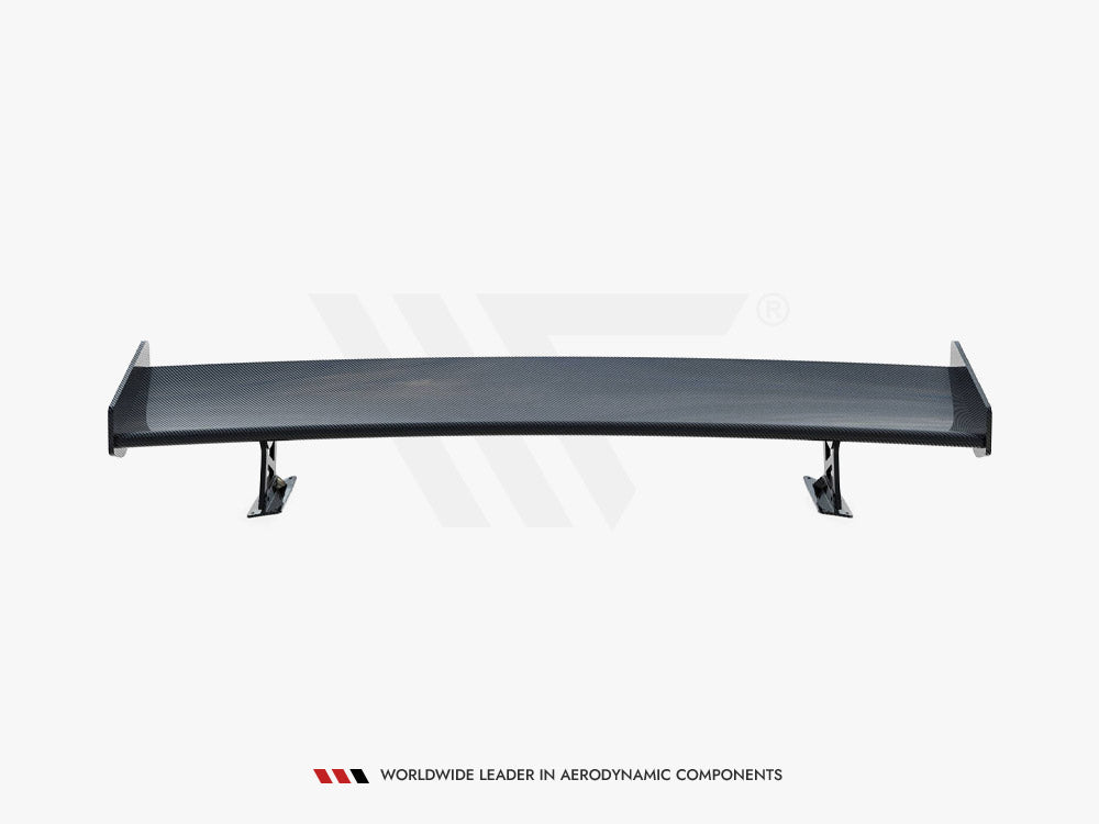 Maxton Design Carbon Spoiler With Internal Brackets Uprights + LED Chevrolet Camaro SS Mk6 Facelift