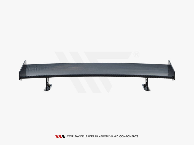 Maxton Design Carbon Spoiler With Internal Brackets Uprights + LED Chevrolet Camaro SS Mk6 Facelift