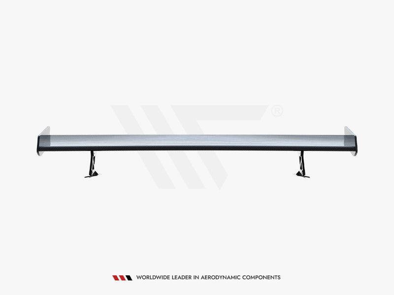 Maxton Design Carbon Spoiler With Internal Brackets Uprights + LED Chevrolet Camaro SS Mk6 Facelift
