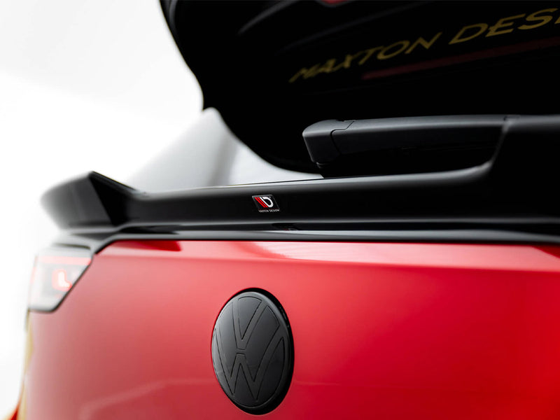 Maxton Design Lower Spoiler CAP 3D Volkswagen Golf GTI / GTI Clubsport / R / R-Line / GTE / GTD Mk8 / Mk8 Facelift