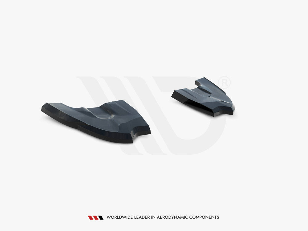 Maxton Design Rear Side Splitters V.3 Volkswagen Golf GTI Clubsport Mk8 Facelift