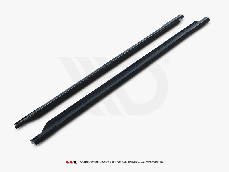Maxton Design Side Skirts Diffusers V.1 Volkswagen Golf GTI Clubsport Mk8 Facelift
