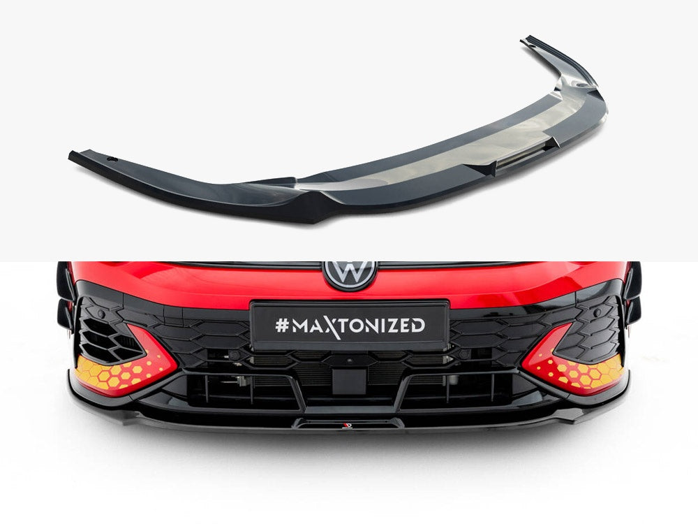 Maxton Design Front Splitter V.3 Volkswagen Golf GTI Clubsport Mk8 Facelift