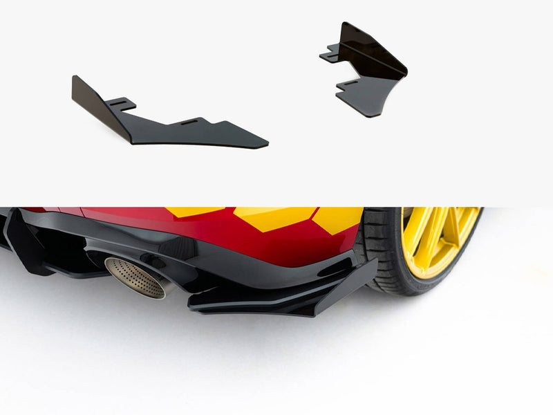 Maxton Design Rear Side Flaps Volkswagen Golf GTI Clubsport Mk8 Facelift