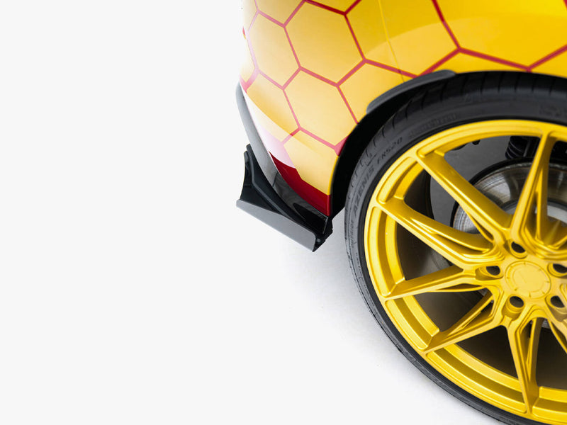 Maxton Design Rear Side Flaps Volkswagen Golf GTI Clubsport Mk8 Facelift
