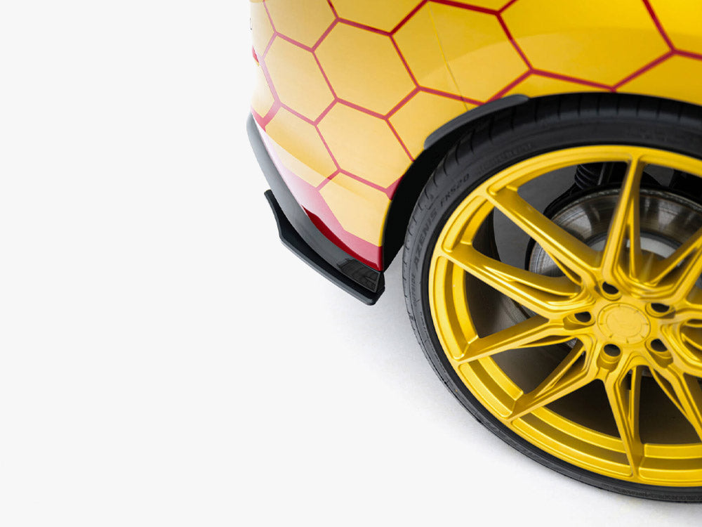 Maxton Design Street PRO Rear Side Splitters Volkswagen Golf GTI Clubsport Mk8 Facelift