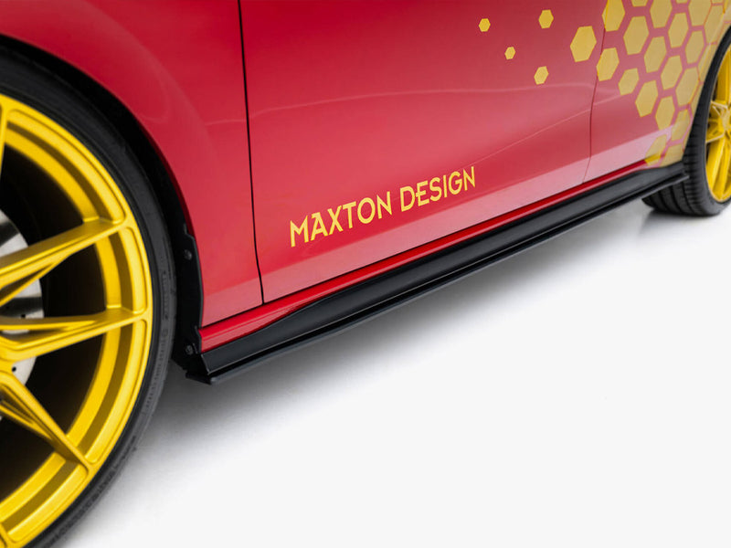Maxton Design Street Pro Side Skirts Diffusers Volkswagen Golf GTI Clubsport Mk8 Facelift