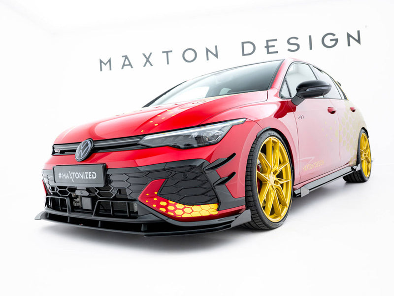 Maxton Design Front Flaps Volkswagen Golf GTI Clubsport Mk8 Facelift