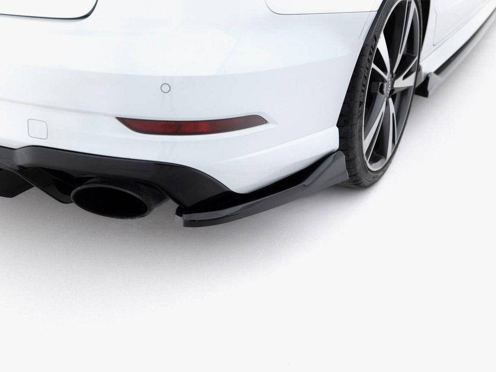 Maxton Design Rear Side Splitters V.5 Audi RS3 Sedan 8V Facelift