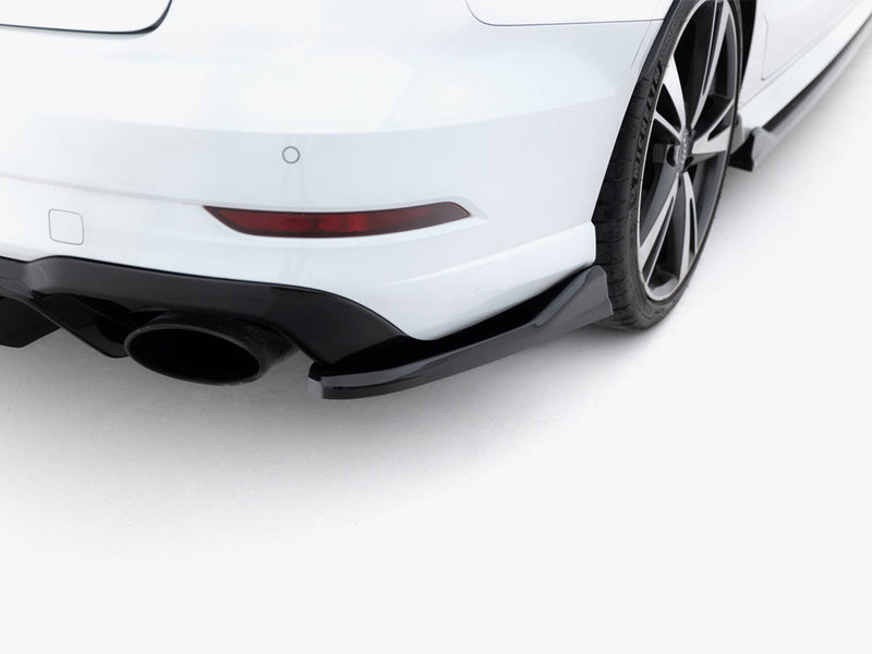 Maxton Design Rear Side Splitters V.5 Audi RS3 Sedan 8V Facelift