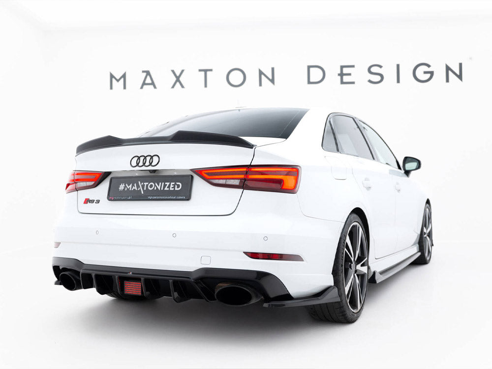 Maxton Design Spoiler CAP 3D Audi RS3 Sedan 8V / 8V Facelift