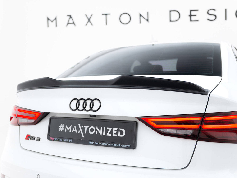 Maxton Design Spoiler CAP 3D Audi RS3 Sedan 8V / 8V Facelift