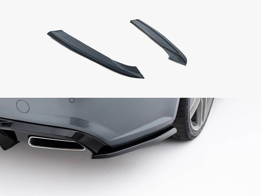 Maxton Design Rear Side Splitters V.3 Audi S6 / A6 S-Line / A6 C7 Facelift