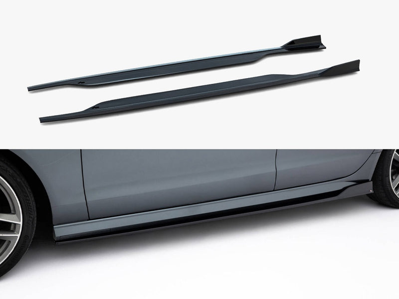 Maxton Design Side Skirts Diffusers V.2 Audi A6 / A6 C7 S-Line / S6 C7 Facelift