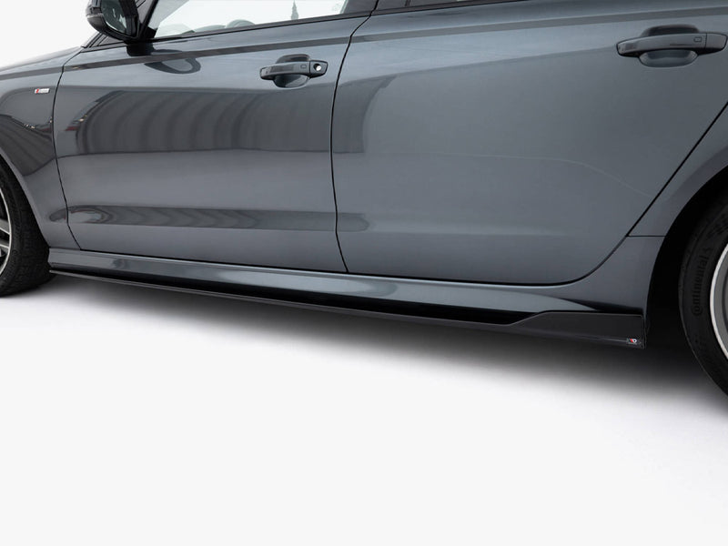 Maxton Design Side Skirts Diffusers V.2 Audi A6 / A6 C7 S-Line / S6 C7 Facelift