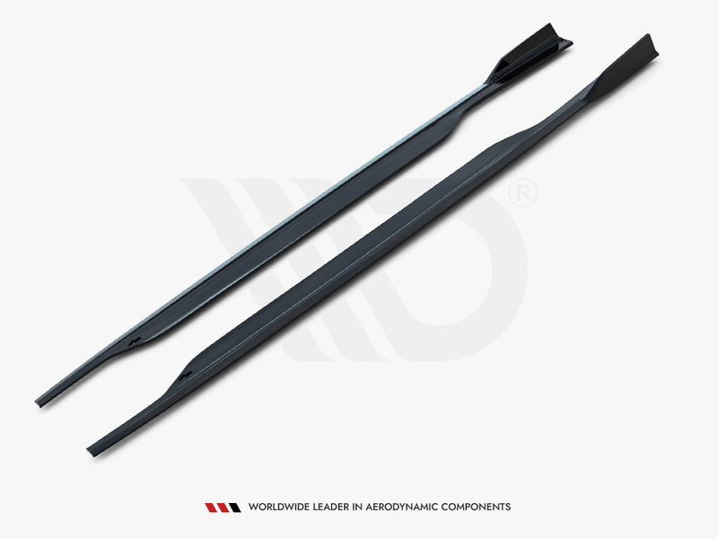 Maxton Design Side Skirts Diffusers V.2 Audi A6 / A6 C7 S-Line / S6 C7 Facelift