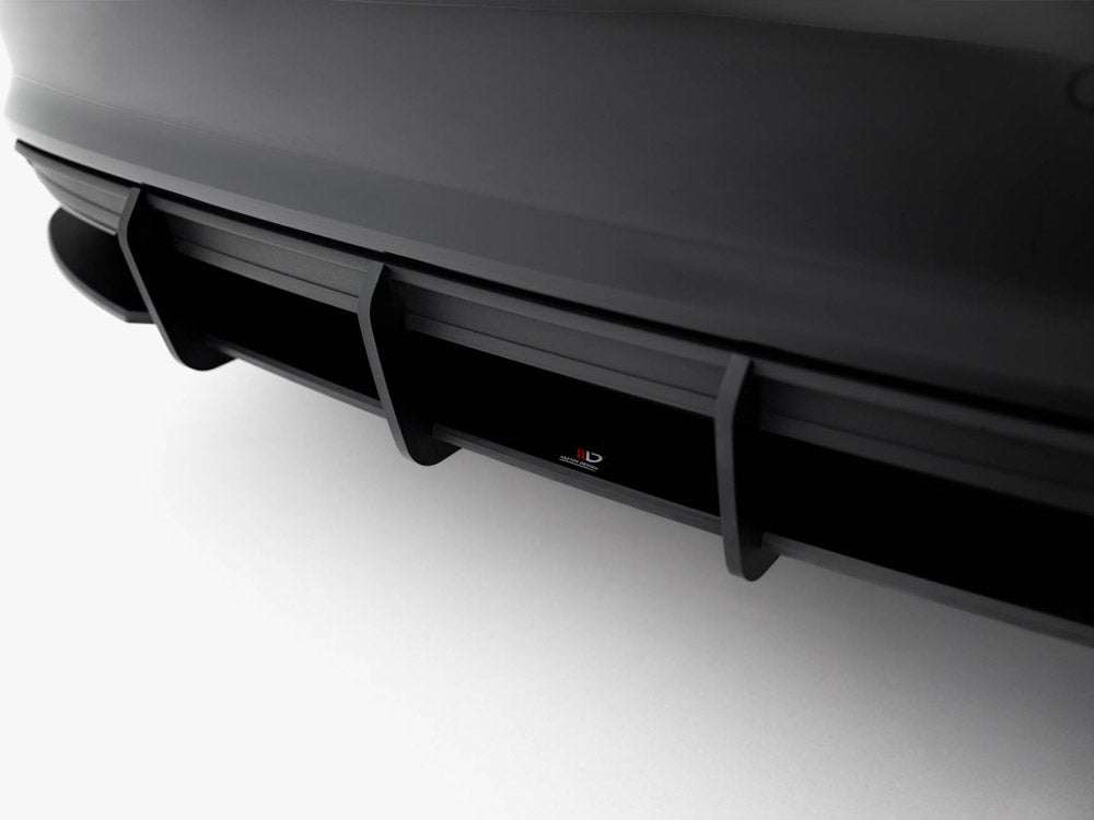 Maxton Design Street PRO Rear Diffuser + Flaps Audi A3 Sedan 8Y