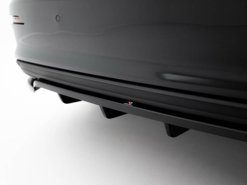 Maxton Design Rear Splitter (Vertical Bars) Audi A3 Sedan 8Y
