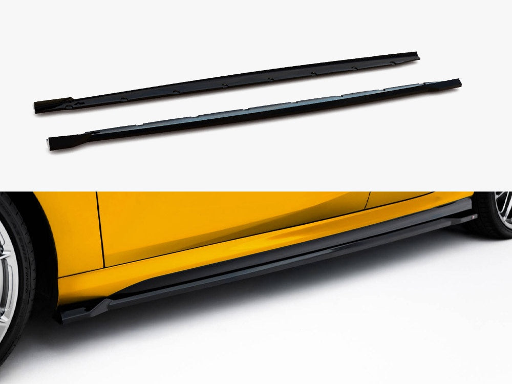 Maxton Design Side Skirts Diffusers V.3 BMW 1 M-Pack F70