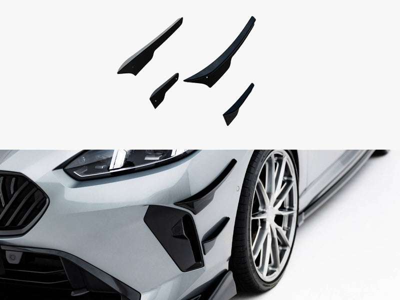 Maxton Design Front Bumper Wings (Canards) BMW M135i F70