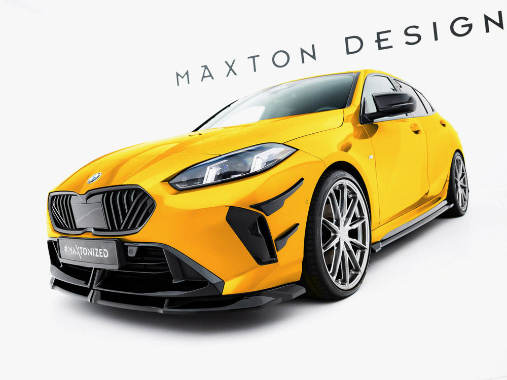 Maxton Design Front Bumper Wings (Canards) BMW 1 M-Pack F70