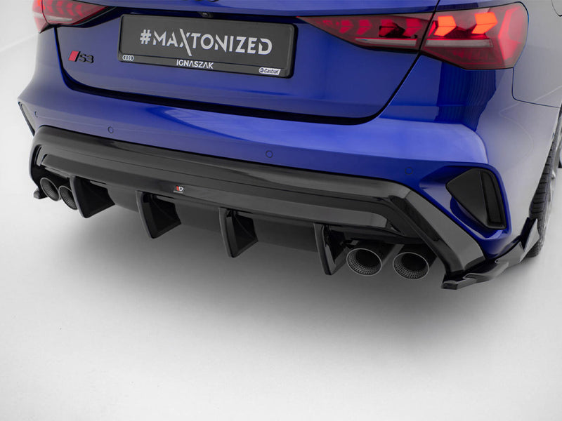 Maxton Design Rear Valance Audi S3 Sedan 8Y Facelift