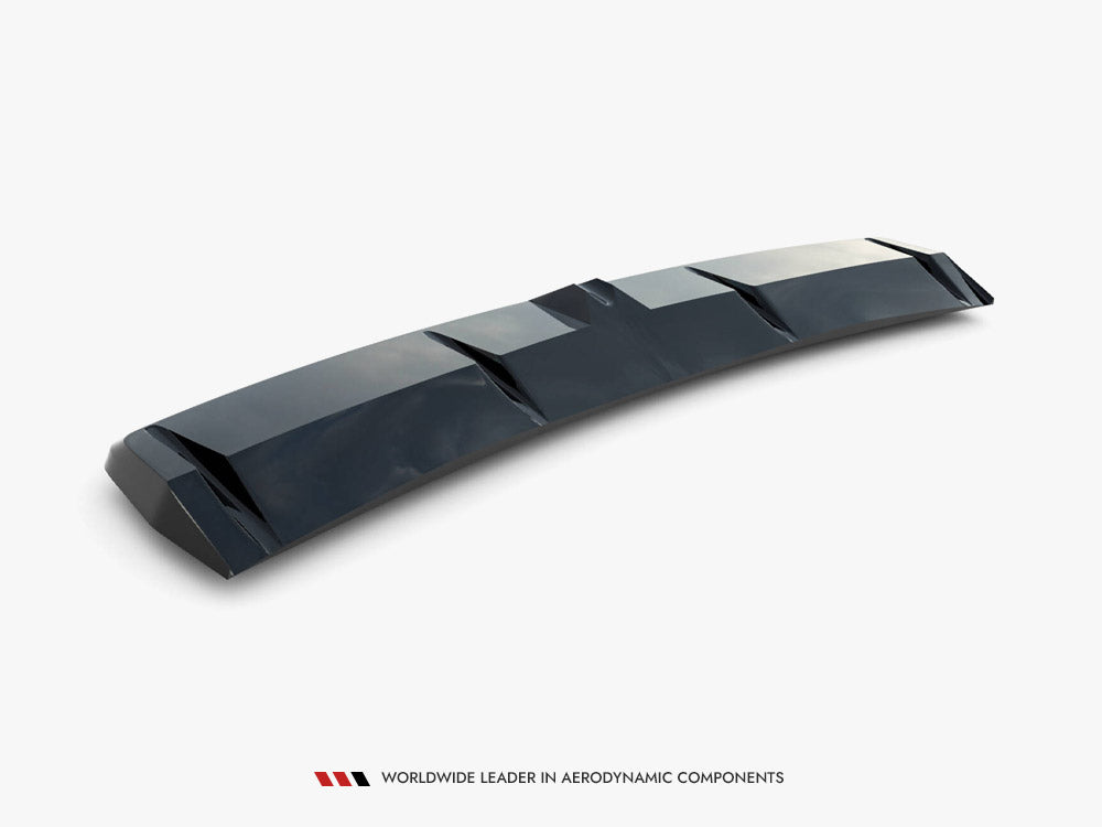 Maxton Design Central  Rear Splitter (Vertical Bars) Hyundai Elantra N Mk7