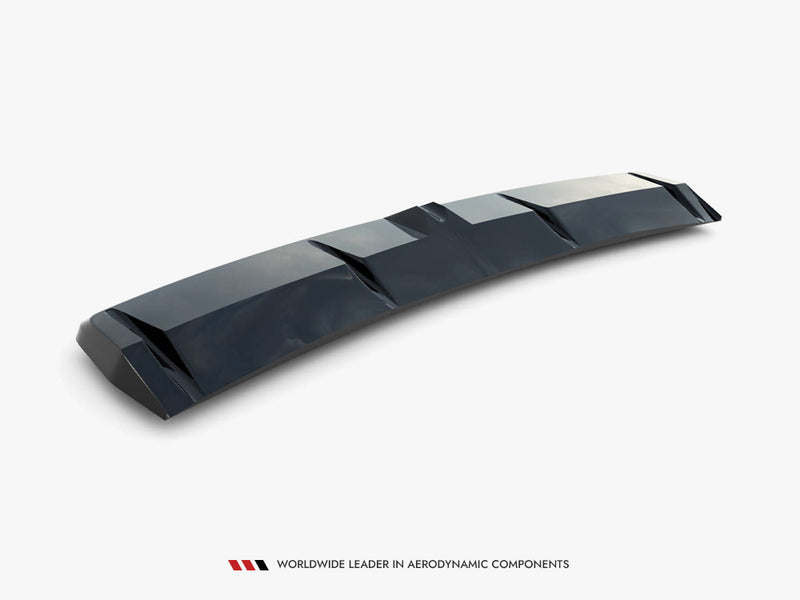 Maxton Design Central  Rear Splitter (Vertical Bars) Hyundai Elantra N Mk7
